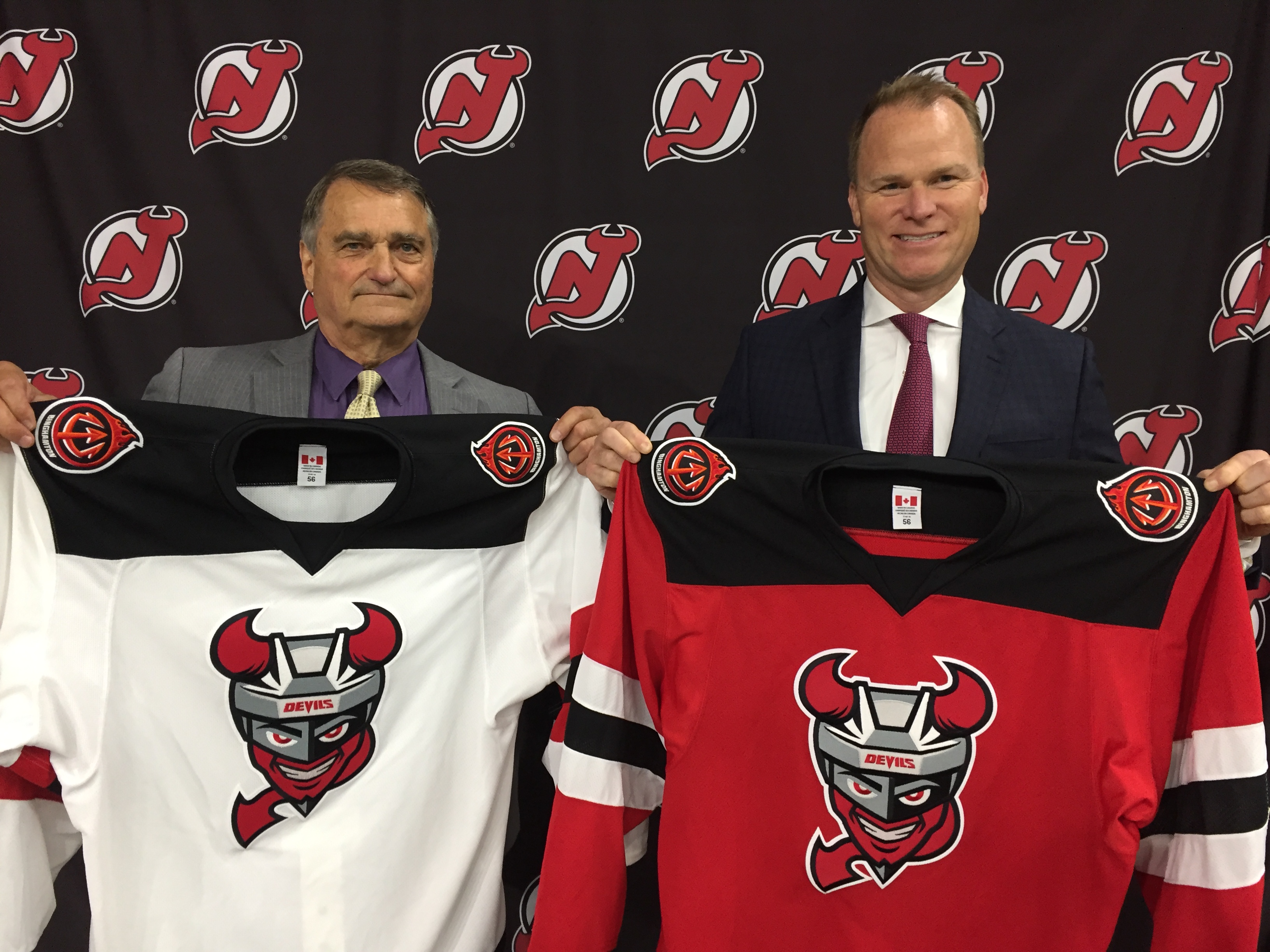 Binghamton Devils unveil very unique logo and jerseys for upcoming