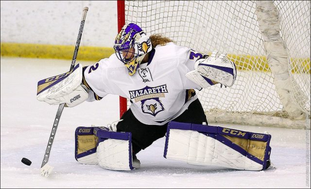 nazareth women's goalie