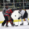 lid hews faceoff puck fly