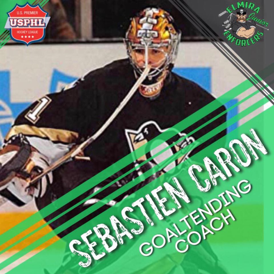 Former NHL Goaltender Caron Joins Junior Enforcers Coaching Staff NY Hockey Online