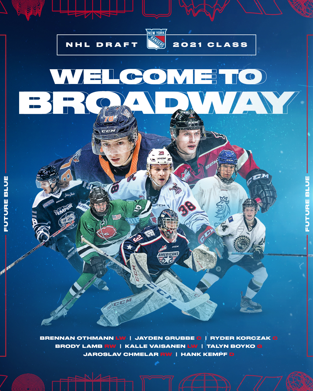 2021 NY Rangers Draft Day Two NY Hockey Online