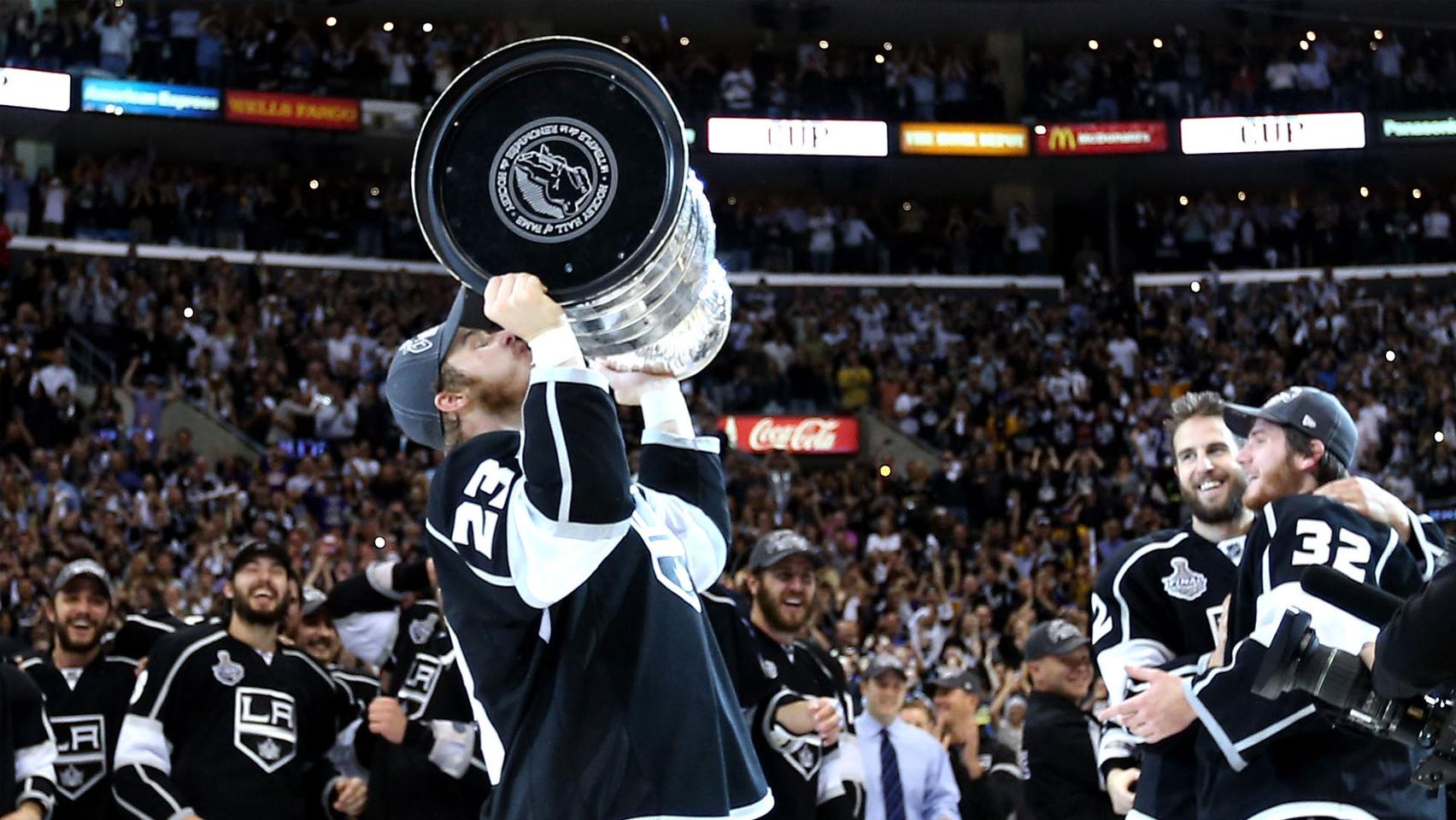 Los Angeles Kings Dustin Brown 23 Home 2022 Stanley Cup Playoffs