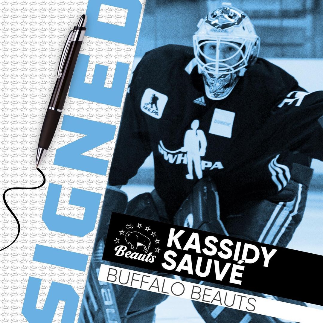 Premier Goalie Kassidy Sauve signs with Beauts NY Hockey Online