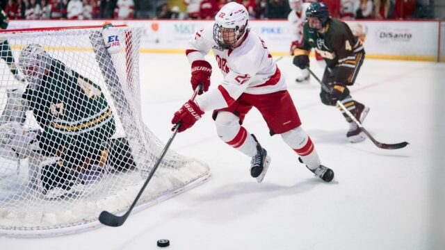 How Boston Pride goalie Corinne Schroeder made the transition from college  star at BU and Quinnipiac to PHF All-Star as a rookie - The Boston Globe